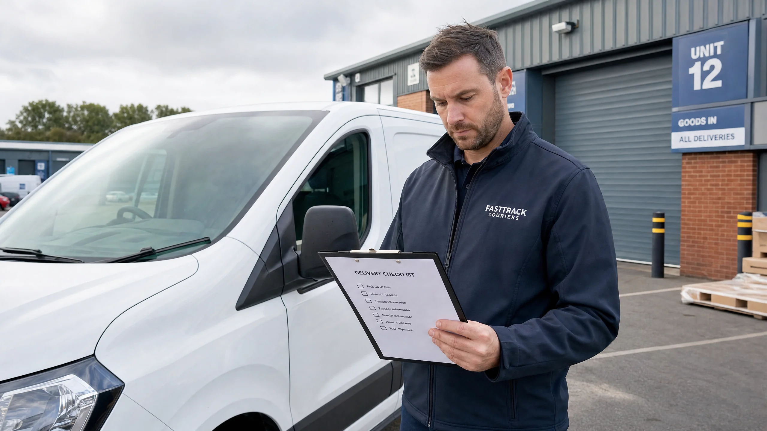 Cockrams branded editorial image for What to prepare before booking a same-day courier