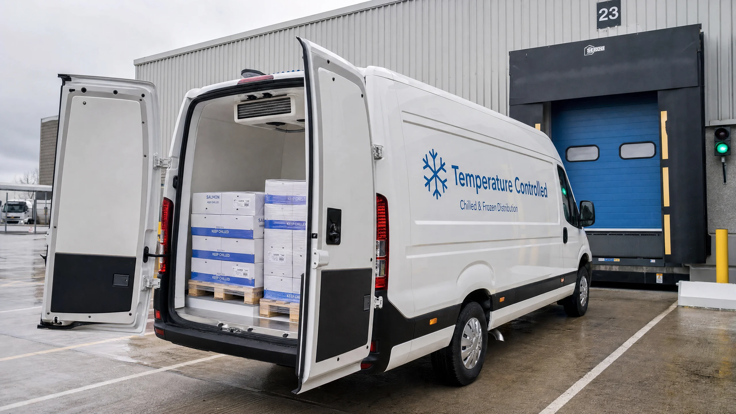 Cockrams branded sector image for Chilled and ambient delivery support from Cockrams
