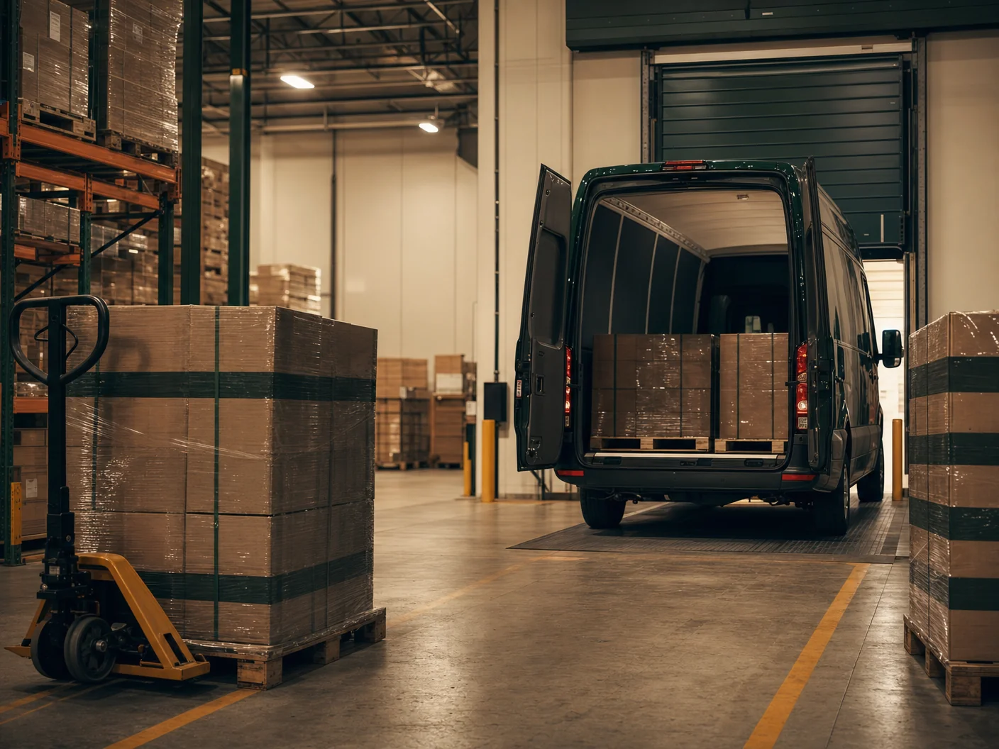 Cockrams branded sector image for Manufacturing courier and freight support